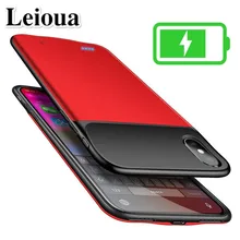 Чехол для зарядного устройства Leioua для 3200 мАч Iphone 6 6s 7 8X10 Xs Max Xr чехол для зарядки 4000 мАч для Iphone 6 6s 7 8 Plus