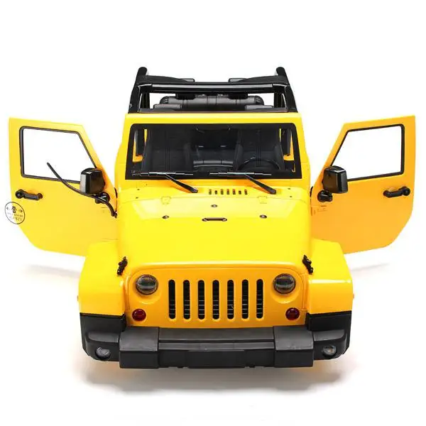 

None 1:10 RC Scale Truck Climbing Car Hard Body Shell For Wrangler Jeep Matte 3 Color Model Car Truck Model Parts