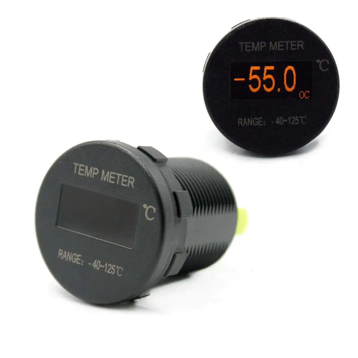 

Car Thermometer Toltmeter Universal For car Boat Marine Caravan Mini LED Digital OLED DC Thermometer 100A Waterproof 12V/24V