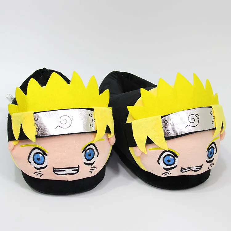 

Uzumaki Naruto Cartoon Slipper Winter warm Indoor cotton shoes Soft Plush Toys Cute Anime Animal Home slippers Unisex New Gifts