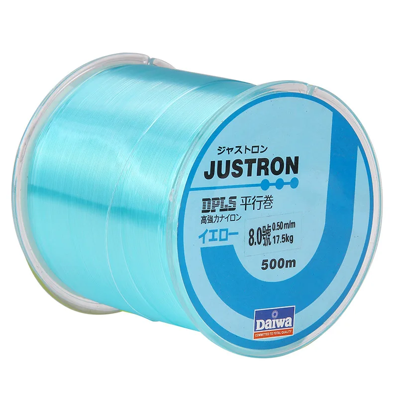 500m Super Strong Nylon Fishing Line Japanese Durable Monofilament Rock Sea  Cross Flow Fishing Line Thread Bulk Spool 0.4 to 8.0