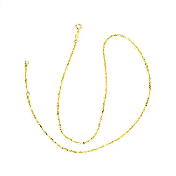 古典的な本物の 18 18k イエローゴールドブリンブリンシンガポールリンクチェーンネックレス 18 インチ Chain Necklaces Aliexpress 古典的な本物の 18 18k イエローゴールドブリンブリンシンガポールリンクチェーンネックレス 18 インチ Chain Necklaces Aliexpress