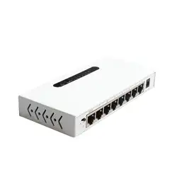 Diewu 8 Порты и разъёмы Gigabit Ethernet сетевой коммутатор Gigabit 10/100/1000 Мбит Настольный концентратор Lan полный/полудуплекс Ethernet-коммутатор