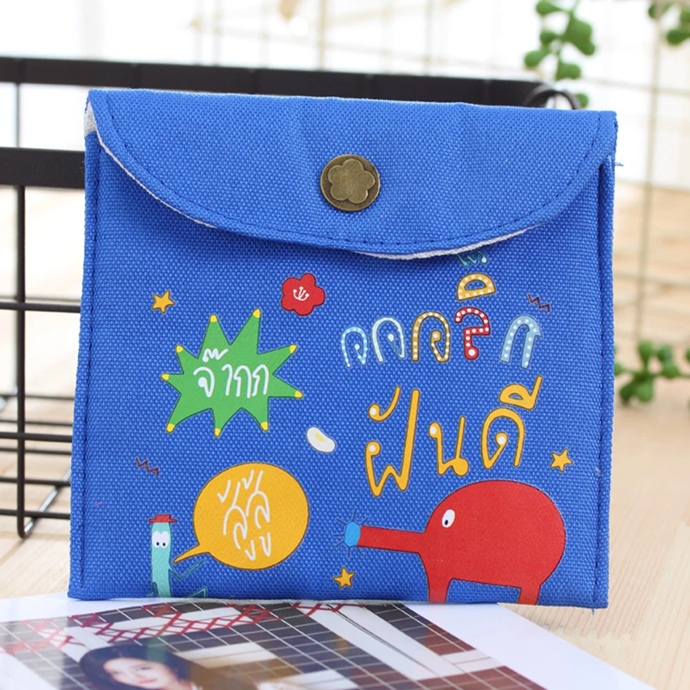 الأطفال حقيبة التخزين المال جيب فوط صحية المناديل حقيبة الحيض كأس قابل للغسل المنظم كيس التخزين حالة روز