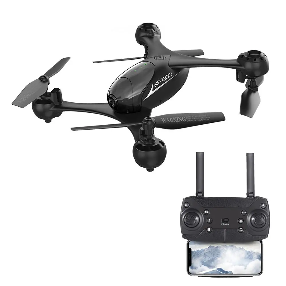 Квадрокоптер LeadingStar KF600 селфи Дрон FPV RC с двойной HD камерой 720P удерживающий высоту