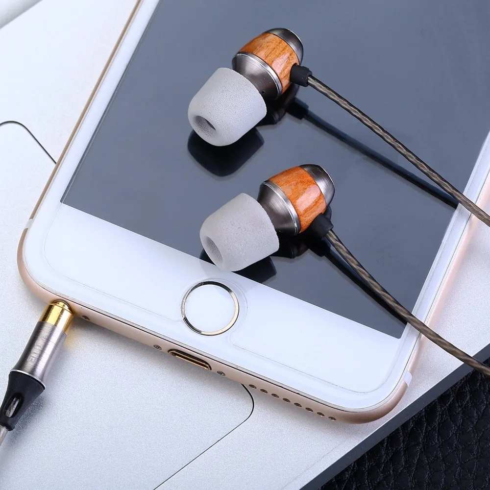Bass em Fones de Ouvido Mágico para Mp3 Fone de Ouvido Xltrade Original Vjjb K4 e k4s Ébano Madeira Super Diy Som Amp - Image 2