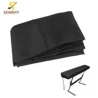 Black 61-Key Electronic Piano Cover Piano Dustproof Lamination Cloth Piano Keyboard Dust Sheet Cleaning Cloth Piano Accessories