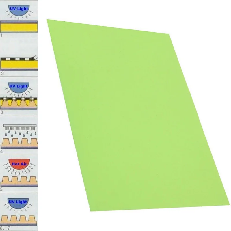 

20cmx30cm Resin Photopolymer Plate Rubber Stamp Making Craft Letterpress Polymer Die Handmade DIY Optical Plate Material