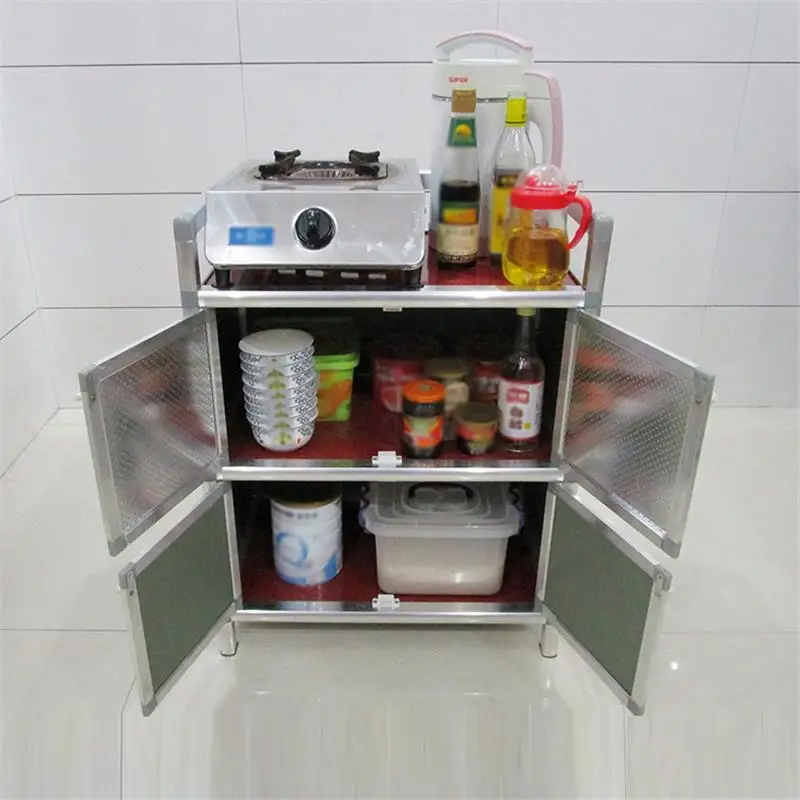 Comedores Mueble الشاي وحدة Capbords نهاية الجداول أثاث المطبخ الألومنيوم سبائك دولاب موبل بوفيه مجلس الوزراء دولاب