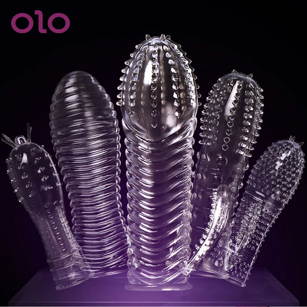 Презервативы для увеличения пениса OLO 1 шт. многоразовые презервативы Кольца