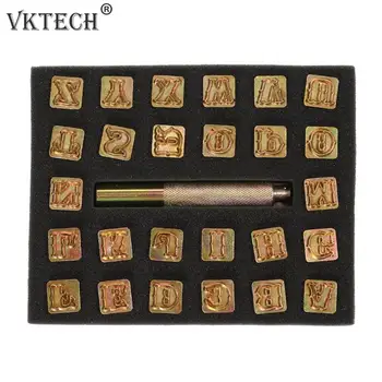 

Metal Leather Tools Professional Leather Printing Tools 26pcs Alphabet Letter Stamp Set 9pcs Number Stamper Set Leather Crafts