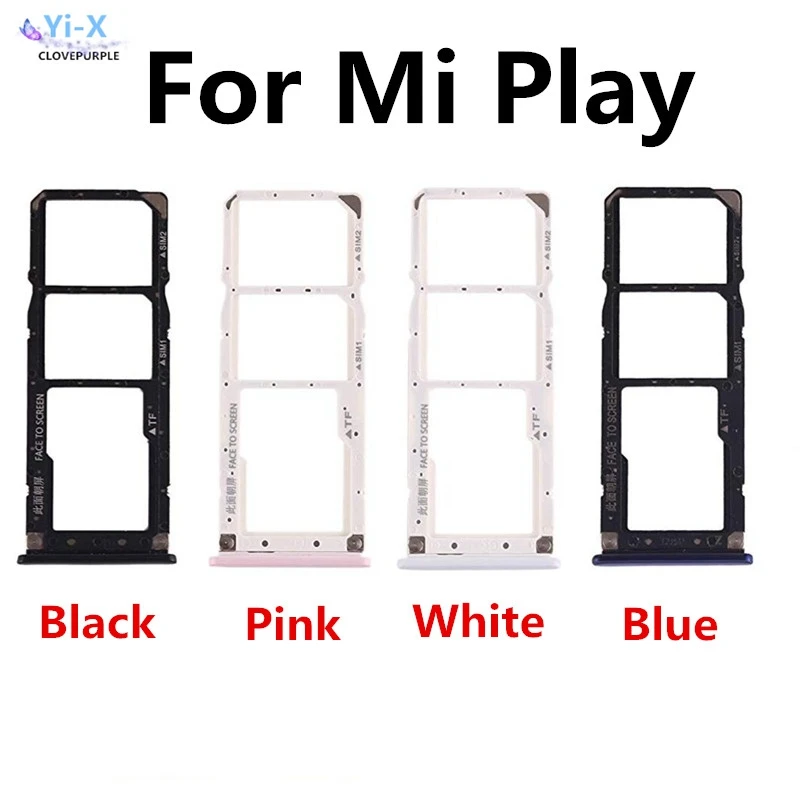 

For Xiaomi Mi play Sim Micro SIM Card SD Reader Holder Sim Tray Adapter