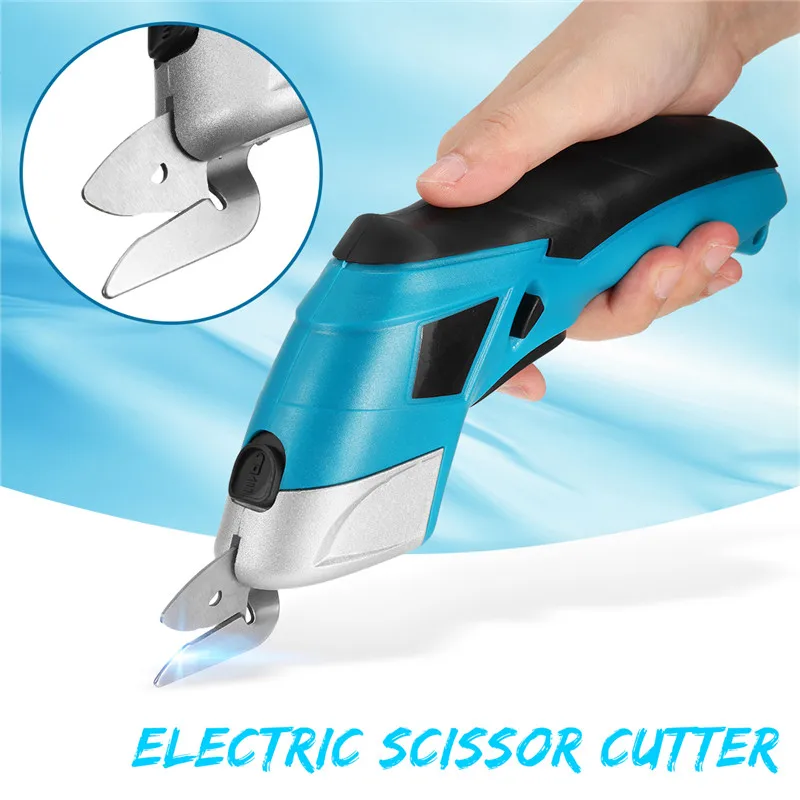 1PC 4V Electric Scissor Auto Cutter Cordless Tailors Scissors