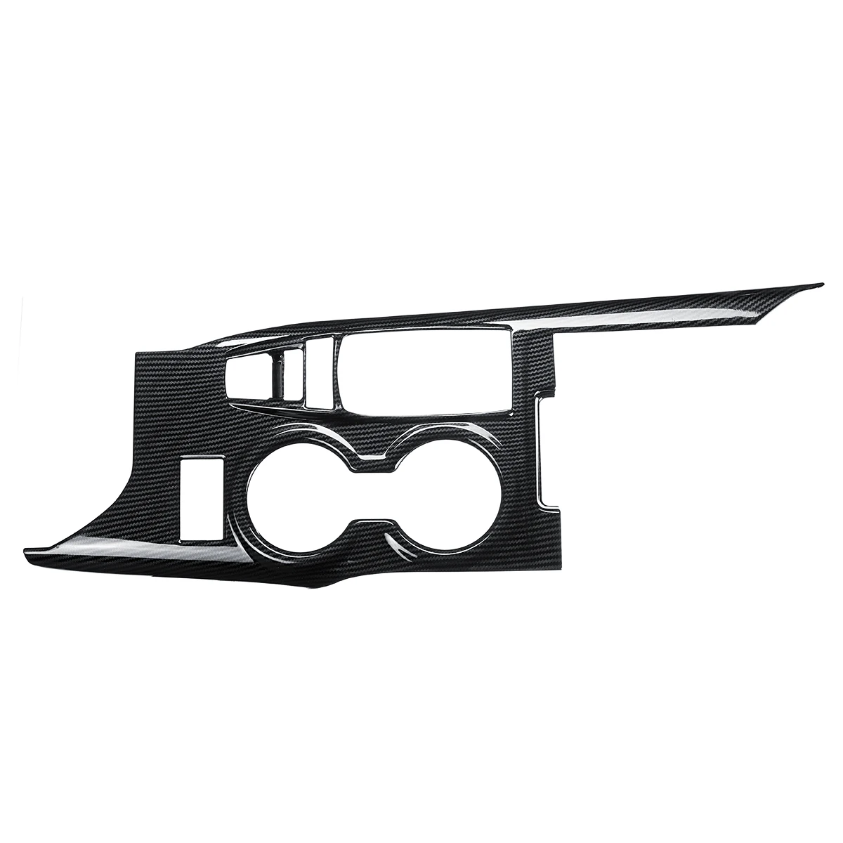 Audew de fibra de carbono del Interior del coche de caja de cambio Panel recorte cubierta para Toyota Camry 2018 Auto Interior molduras accesorios de partes de Audew de fibra de carbono del Interior del coche de caja de cambio Panel recorte cubierta para Toyota Camry 2018 Auto Interior molduras accesorios de partes de