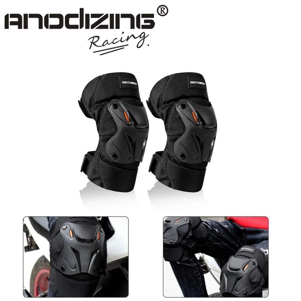 Motorcycle Knee Pads Guards Cuirassier Elbow Racing Off-Road Protective Kneepad Motocross Brace Protector | Автомобили и