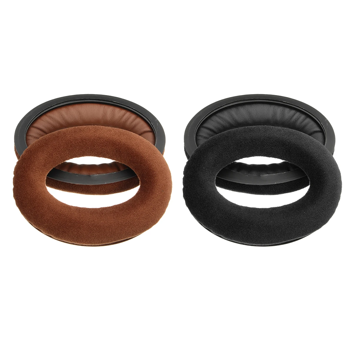 

1 Pair Replacement Headphone Earpads for Sennheiser HD598 HD558 HD515 HD598 Cs HD518 HD555 HD595 Headphones Ear Pads Black Brown