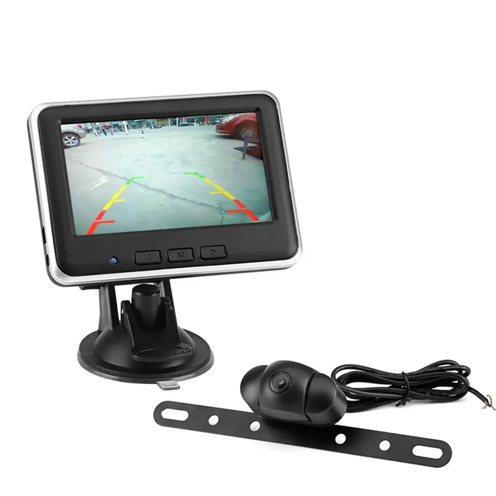 

Adeeing Wireless Rearview Backup Camera Kit - 120 Degree FOC 4.3 Inch Display Up To 150M Transmitting Range Camera rNO