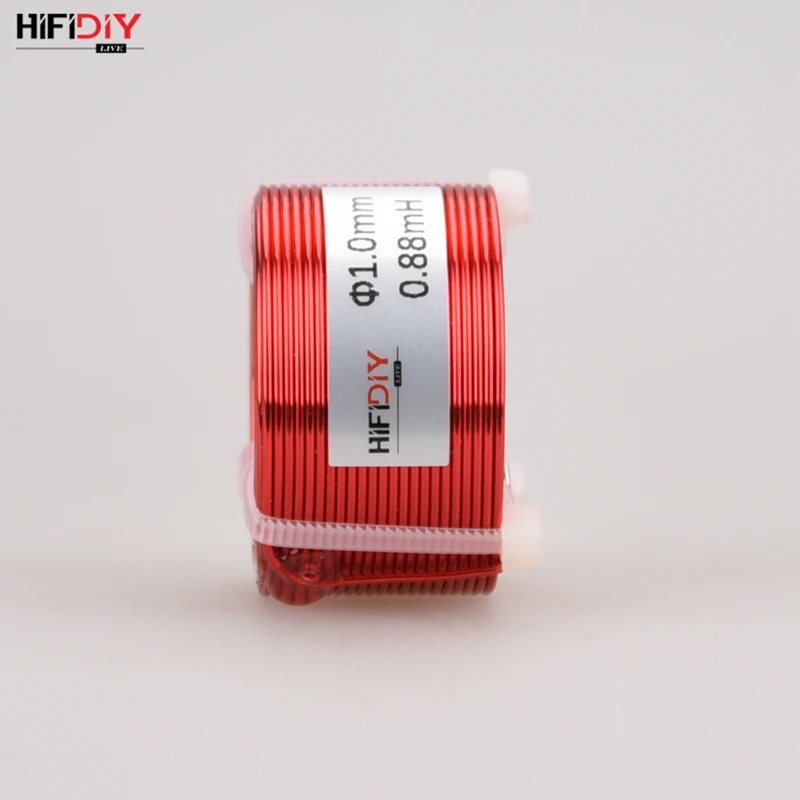 HIFIDIY LIVE 0.75 1.0 1.2 1.5 2.0mm-0.35 0.42 0.5 0.58 1mH Pure copper anaerobic inductor coil speaker Electronic components
