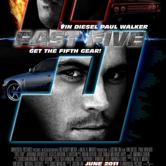 Fast Five Movie Poster (11 x 17)Plaques & Signs AliExpress