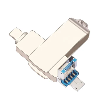 

Metal Usb Flash Drive Otg Pen Drive Usb 3.0 Flash Disk For Iphone X/8 Plus/8/7 Plus Usb Memory Stick