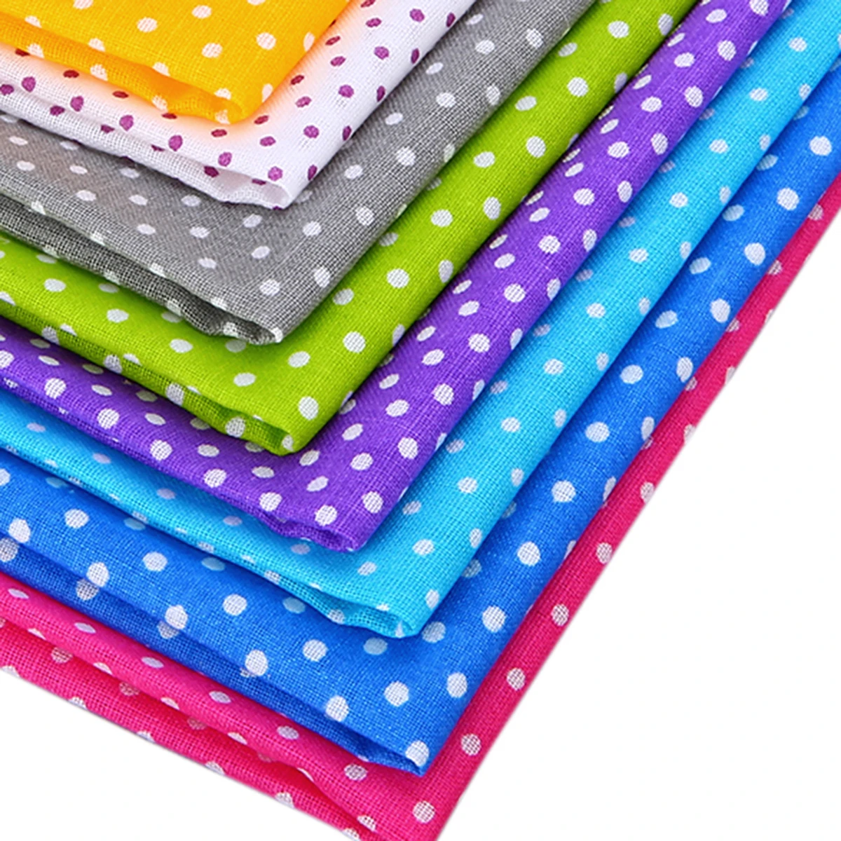 

8pcs 25*25cm Squares Pre Cut 100% Cotton Fabric Tilda Quilt Fabric Quarters For DIY Sewing Doll Patchwork Clothing Accessories