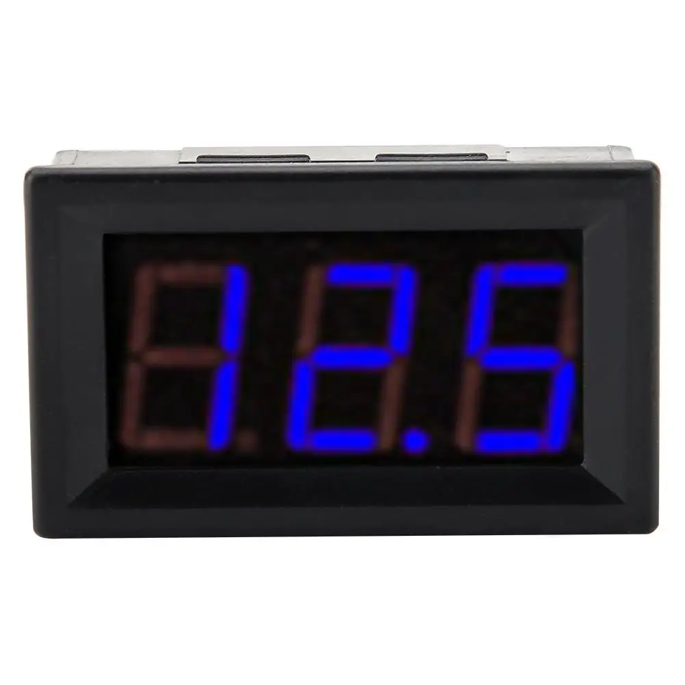 0.56 inch Digital Voltmeter 3 Wire LED Voltage Meter Panel with Reverse Protection DC0-100V | Инструменты