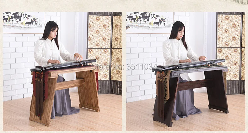 zither and Guqin tables and benches can be dismantled to imitate the ancient Ming and Qing Dynasties calligraphy tea table zither and Guqin tables and benches can be dismantled to imitate the ancient Ming and Qing Dynasties calligraphy tea table