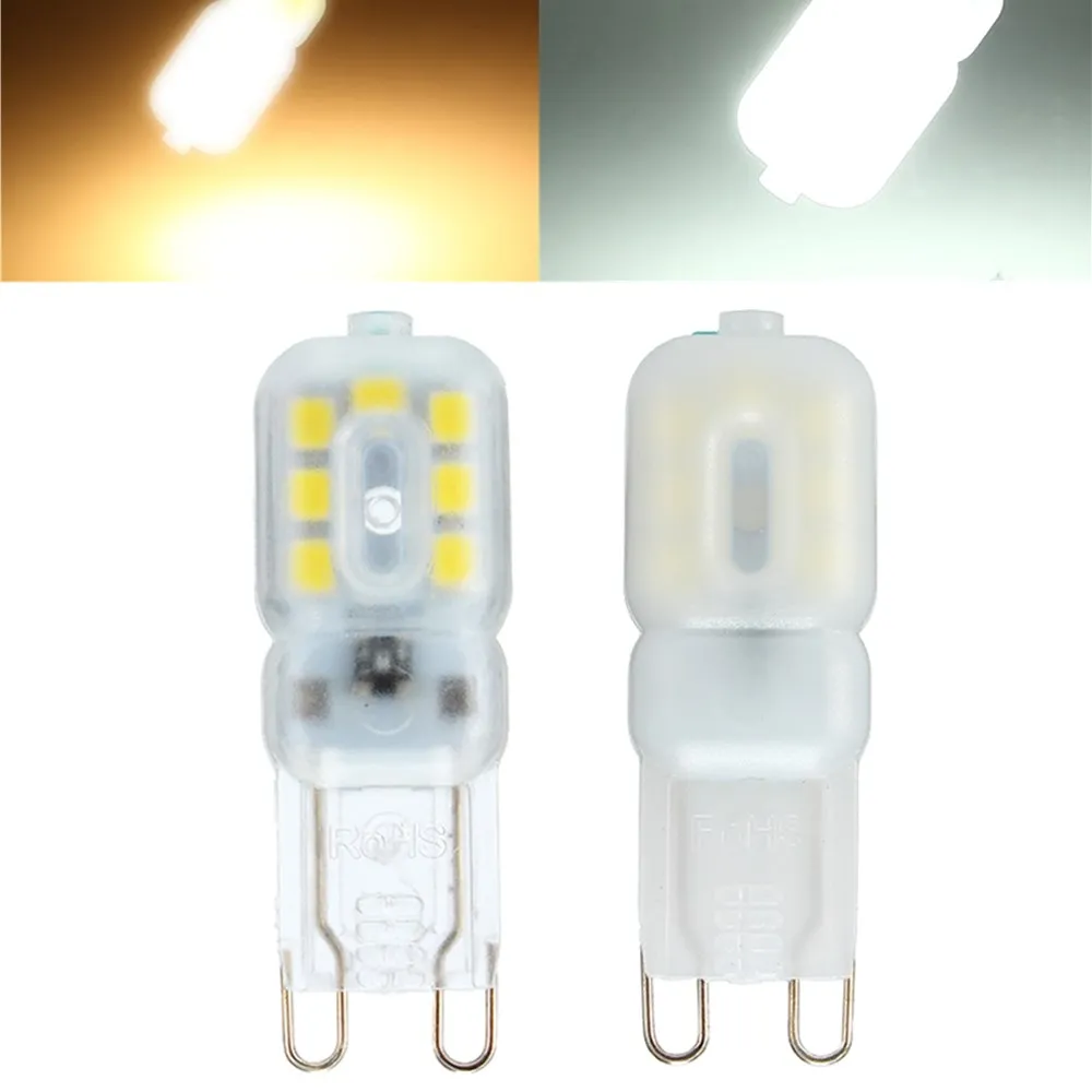 CLAITE ZX затемнения G9 3 W прозрачный молочно-14 SMD 2835 Светодиодный чистый белый теплый белый свет мозоли 110 V 220 V Новый