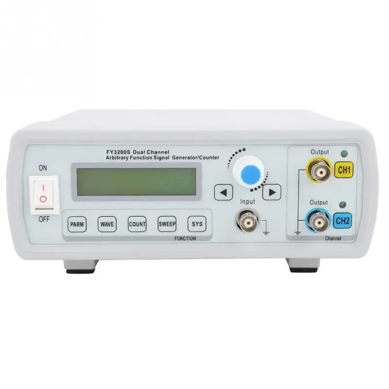 

Digital DDS Dual-channel Arbitrary FY3200S AC85-260V Function Signal Generator Oscilloscope Frequency Counter With Data Cable
