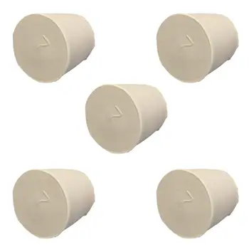 

5 pcs Laboratory cap bungs Tube bottle tapers Rubber Branch