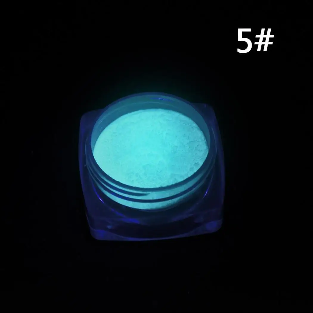 

Nail Glue Powder Phosphor 10 colors Art Nail Women Powder Manicure Nail Luminous Decoration Normal Fashion novel hot trend