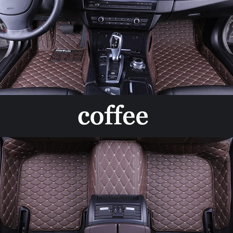 Пользовательские автомобильные коврики для vw Volkswagen Beetle CC Golf 4 5 6 Jetta Passat tiguan 2012 touareg