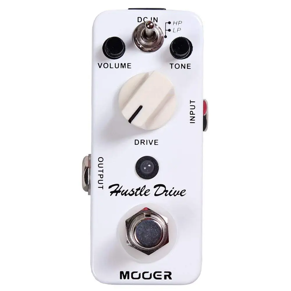 

New MOOER Mini Hustle Drive Distortion Effect Guitar Pedal Tube-like Drive Sound Guitar Pedal Compact