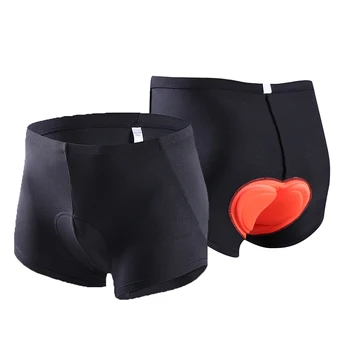 

2019 Hot Sale Men Bike Short Cycling Shorts Unisex Black Cycling Underwear Comfortable Sponge 3D Padded Bike Short Pants M-5XL
