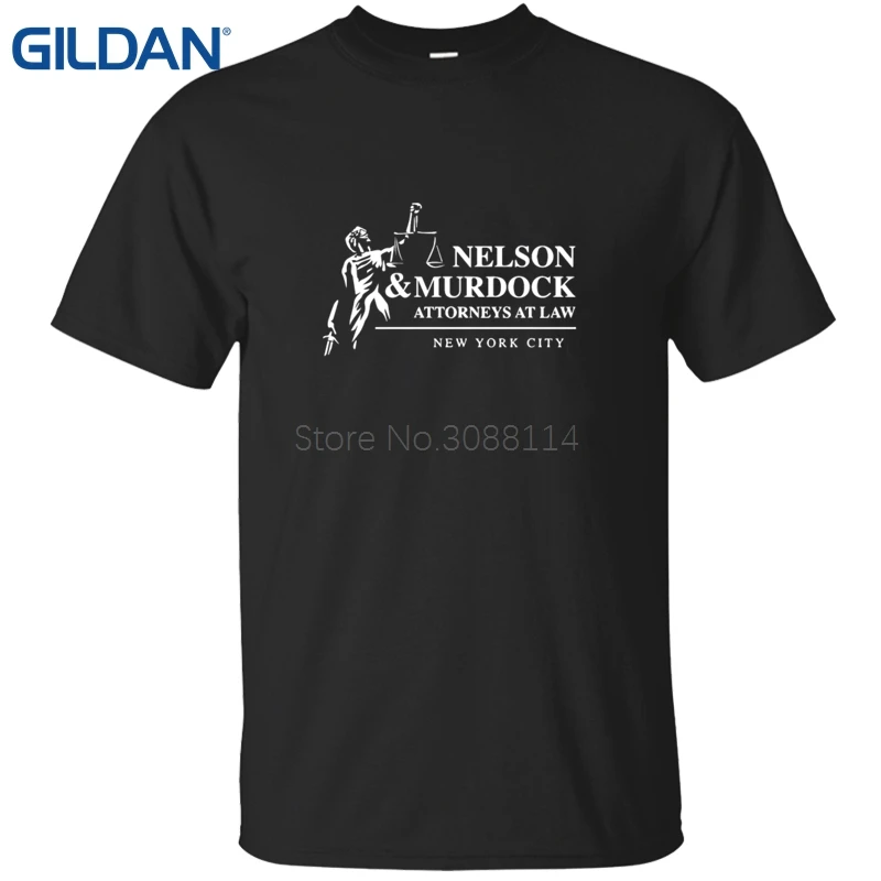 Nelson Murdock Attorneys At Law футболки новая забавная брендовая одежда 100% хлопок короткий