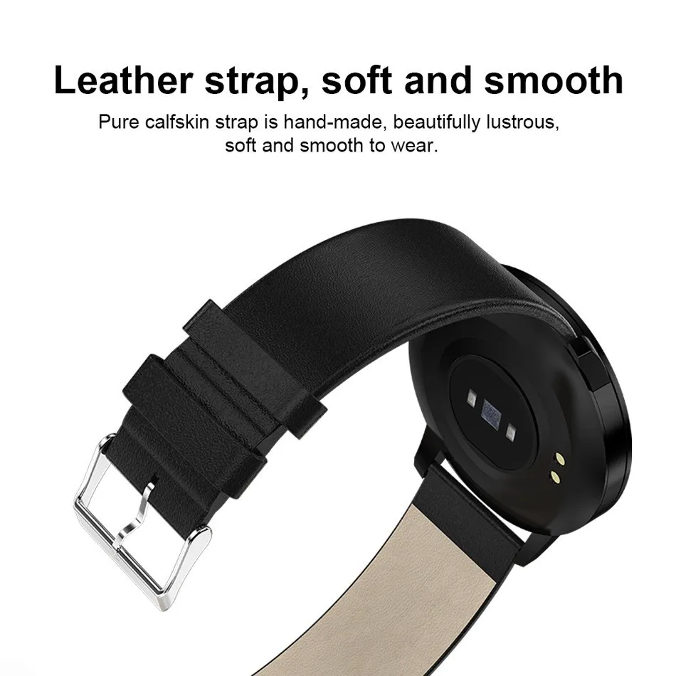 Smart Watch CF18 Waterproof IP67 1.22 Inch Blood Pressure Monitoring Metal Starp Multi Sport Modes SmartWatch Women Band