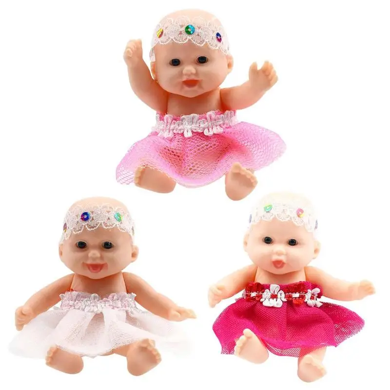 Новорожденный детская кукла игрушка имитация карманная Детская кукла прозрачный шар игрушка безопасные дети подарки на день рождения