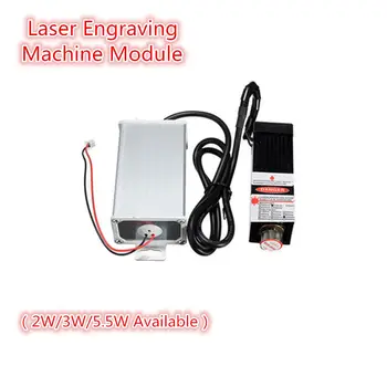 

2W/3W/5.5W 450nm DIY Mini Desktop Laser Head Engraving Machine Module For CNC Engraver Printer/Cutter