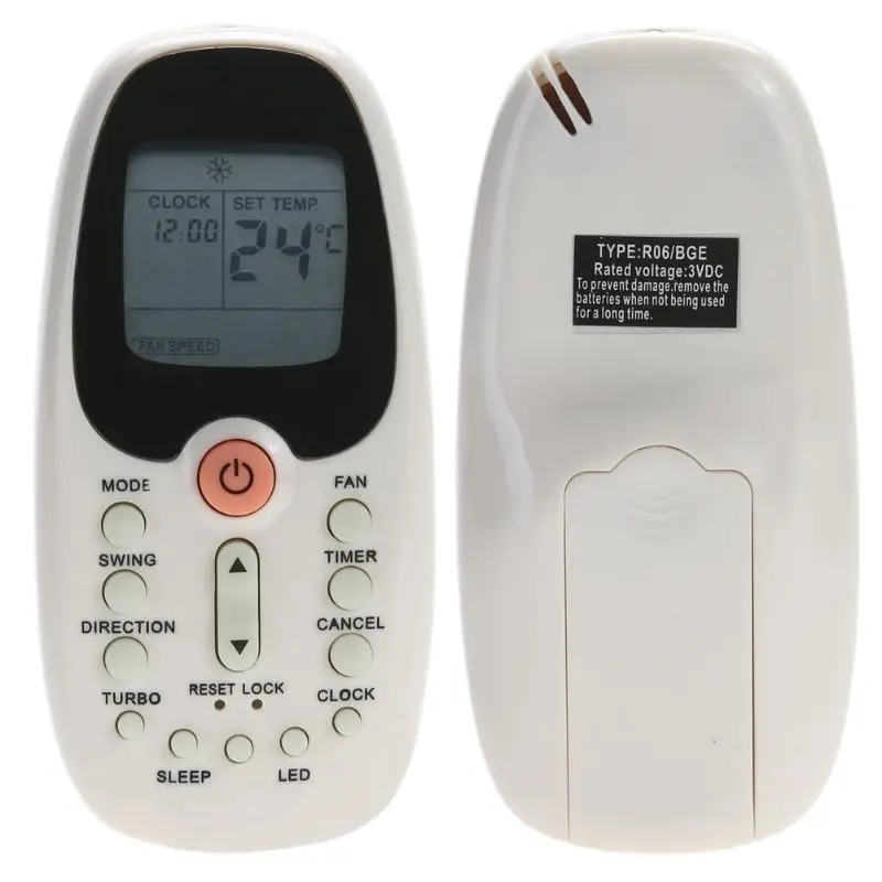 

New Style Air Conditioner Remote Control for Midea Komeco Comfee for MIDEA R06/BGE R06/BG
