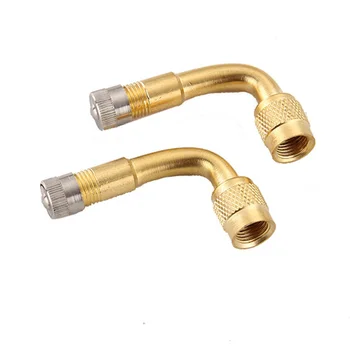

6pcs Set 45/90/135 Degree Angle Tyre Tube Valve Stems Adaptor For Motorcycle Car