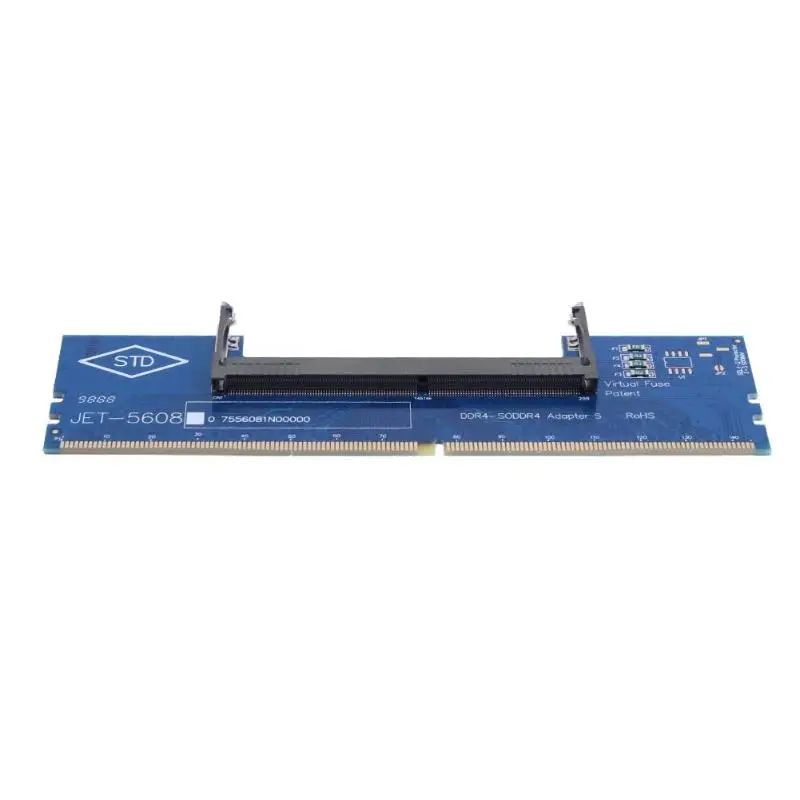 

DDR4 Laptop SO-DIMM to Desktop DIMM Memory RAM Connector Adapter Card