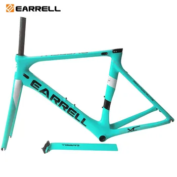 

2019 Earrell UD glossy and matte surface road bike bicycle carbon frameset BB86,customzied color frame is available 10 color
