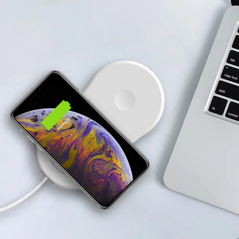 Lism 2 в 1 Беспроводное зарядное устройство для Iphone8 Plus Iphonex Iwatch серии и так далее