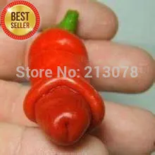 

Vegetables And Fruit Penis Chill Red Hot Peter Pepper The Most Funny Peppers Bonsai Plants Easy Grow In Home Garden 200 pcs