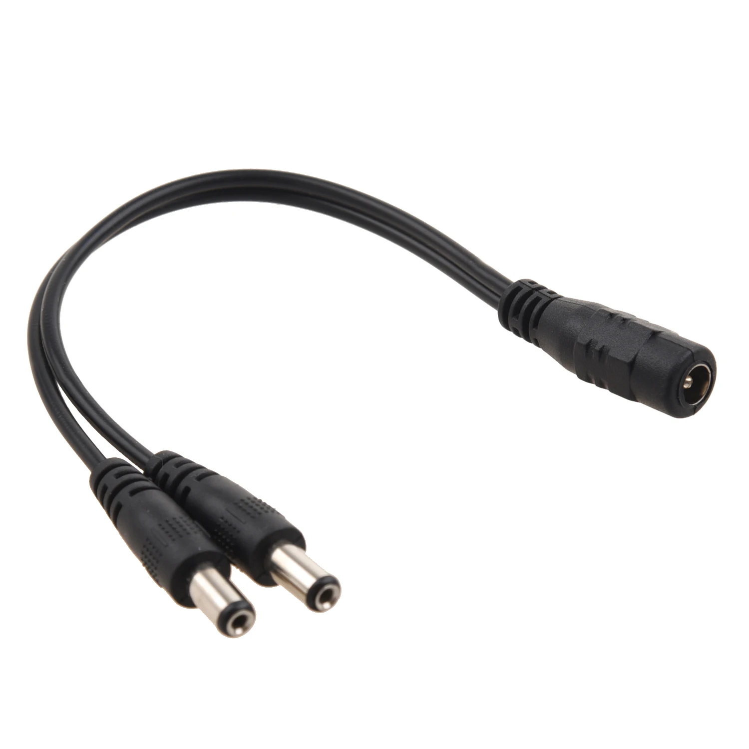 

5.5x2.1mm 1 to 2 M/F DC Power Splitter Cable for Security CCTV Camera