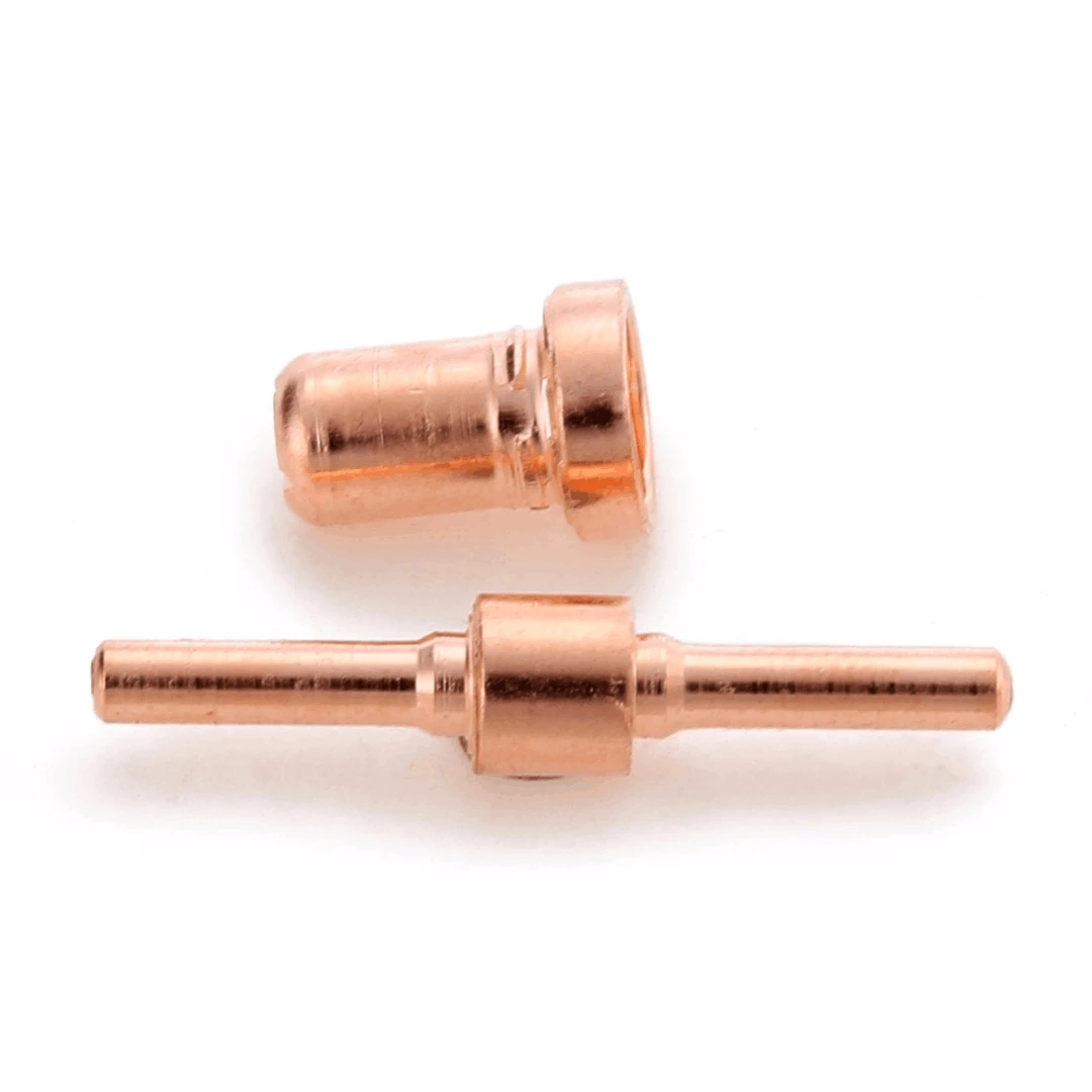 100Pcs Red Copper Extended Long Plasma Cutter Tip Electrodes Nozzles Kit Mayitr Consumable For Pt31 Lg40 40A Cutting Welder Tool 100Pcs Red Copper Extended Long Plasma Cutter Tip Electrodes Nozzles Kit Mayitr Consumable For Pt31 Lg40 40A Cutting Welder Tool
