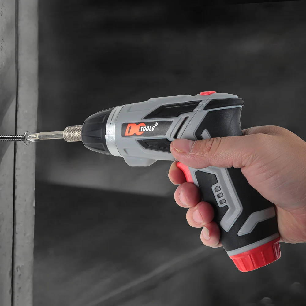 3.6V Li Ion Cordless Electric Screwdriver Set With LED Light