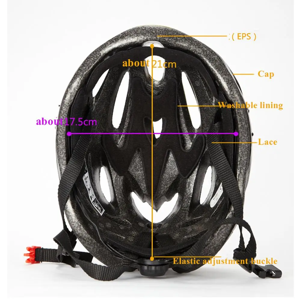 Unisex Cycling Riding Helmet Adult 54-60 cm Universal Nonintegrated Molding MTB Helmet for cycling bike equipment