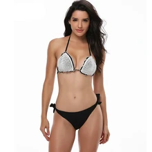 ECTIC 2019 New Sexy Bikinis Women Swimwear Push Up Swimsuit Halter Top Biquini Padded Bathing Suit Bandage Brazilian Bikini Set holasukey 2018 new sexy bikinis bandage bikini set push up swimwear women halter top swimsuits women retro bathing suits biquini