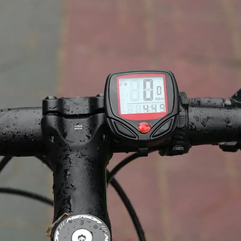 Zyklus Computer GPS Wasserdicht 15 Funktion LCD Bike Fahrrad Kilometerzähler Radfahren Geschwindigk